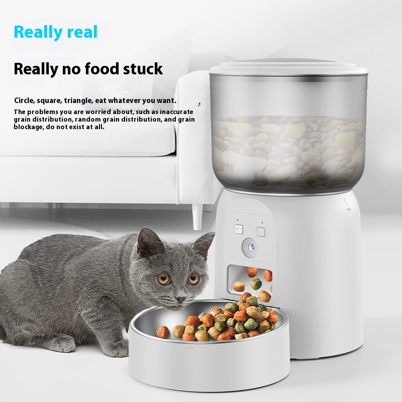 All-in-One Smart WIFI Pet Feeder 3L (Camera & 304 Stainless Steel Bowl)