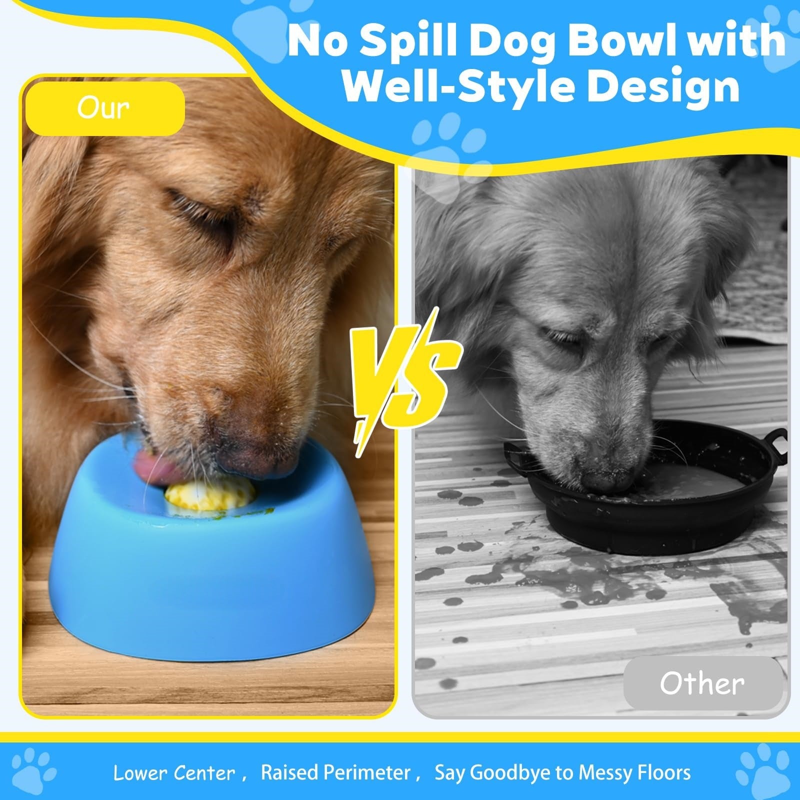 Slow Feeder Spherical Dog and Cat Licking Bowl - Lick Toy For Liquid Treats